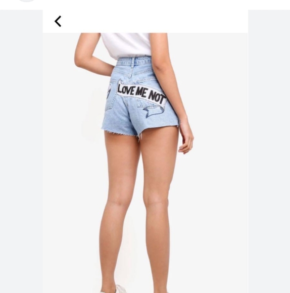 TOP SHOP high waisted mom shorts - Picture 2 of 8